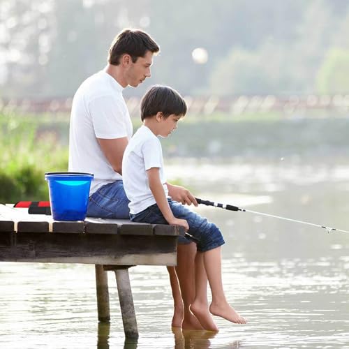 Fishing Lure Wraps - 10 Pcs Hook Protectors in Black & Red