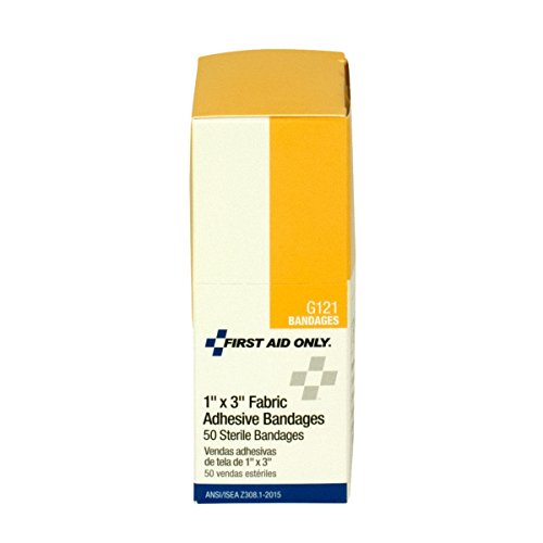 Flexible Fabric Adhesive Bandages 1" x 3" - 50 Count Box