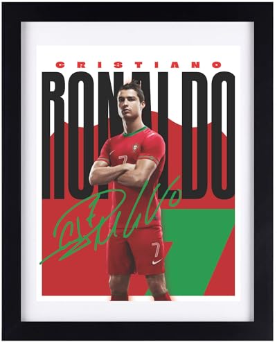 Soccer Legends Wall Art Set - 6 Unframed 8x10 Prints for Kids