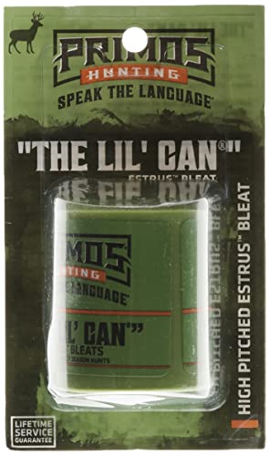 Primos Lil' Can Deer Call Estrus Bleat - Compact Hunting Sound Device