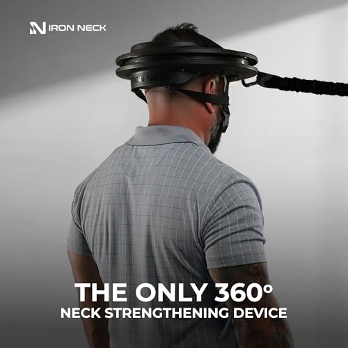 Neck Trainer Strength Kit with Resistance Bands - 360° Training