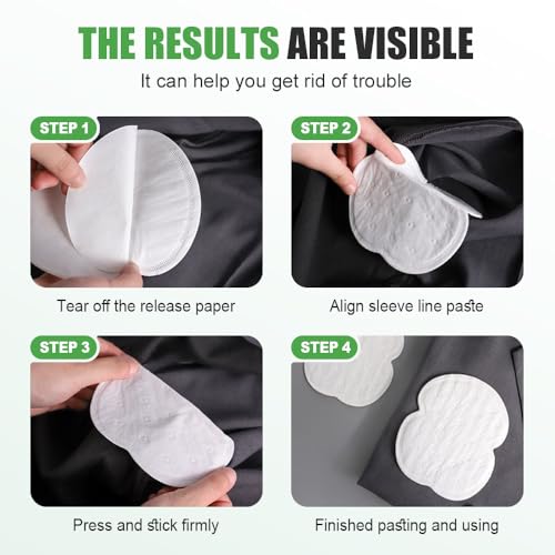 Disposable Underarm Sweat Pads - Premium Armpit Shields (10PCS)