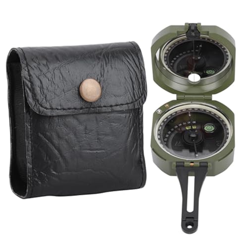 Professional Lensatic Compass with Fluorescent Display and Declination Adjuster