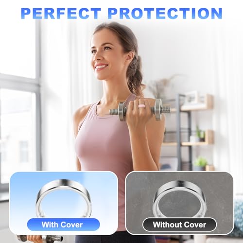Silicone Ring Cover for Oura Ring Gen 4/3 & Samsung Galaxy - 8 Pack