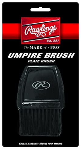 Durable Umpire Brush with Nylon Bristles for Baseball & Softball