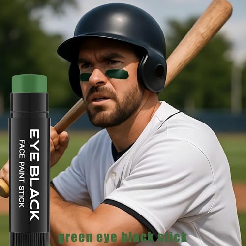 Anti-Glare Eye Black Stick for Sports - Green