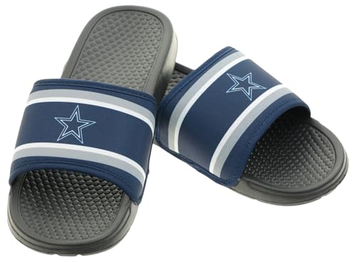 NFL Team Printed Slide Sandals - Comfortable Fan Footwear