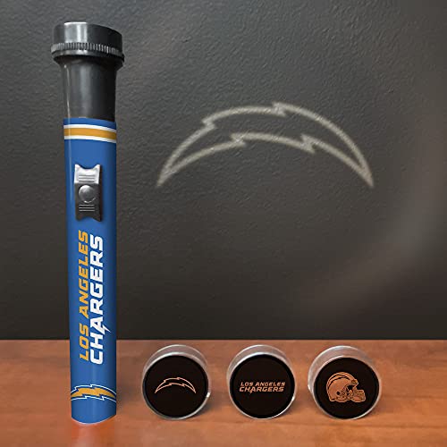 Kids Sports Projector Flashlight with Interchangeable Lenses - NFL Los Angeles Chargers
