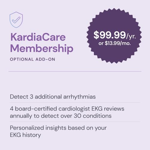 KardiaMobile 6-Lead EKG Monitor - Detects AFib & Irregular Heartbeats