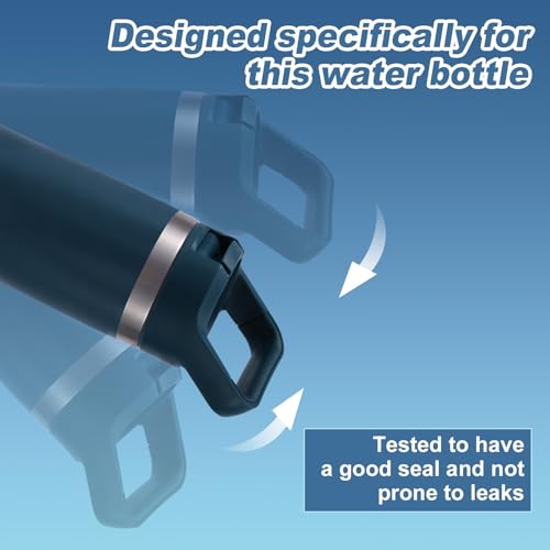 Water Bottle Cap Ring & Breather Plug Set - 6 Pieces