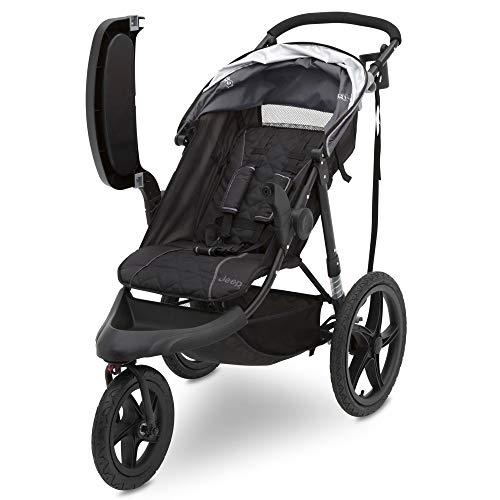 Jeep Classic Jogging Stroller - Grey Travel System