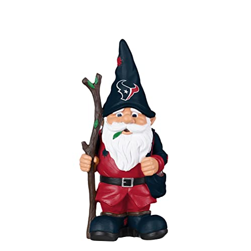 Houston Texans Garden Statue Holding Stick Outdoor Gnome - One Size