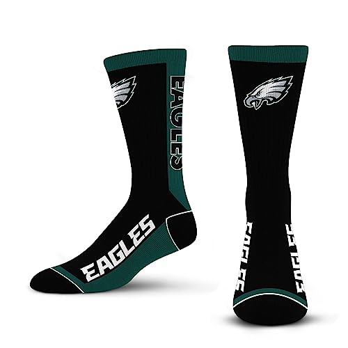 Philadelphia Eagles MVP Crew Socks - Large Team Color