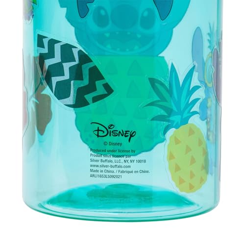 32oz Disney Lilo and Stitch Pineapple Water Bottle - Blue