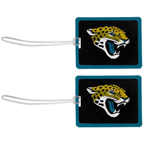 Jacksonville Jaguars Vinyl Luggage Tags - Set of 2
