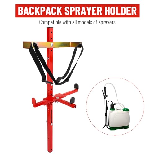 Universal Backpack Sprayer Holder for Lawn Trailers - Heavy Duty