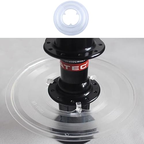 Bicycle Freewheel Spoke Protector - 2 Pack, 5.31 Inch Clear Guard
