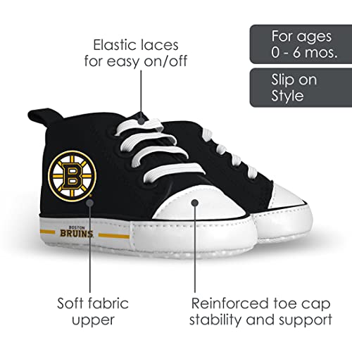 Boston Bruins Baby Pre-Walker Hightops - Team Color