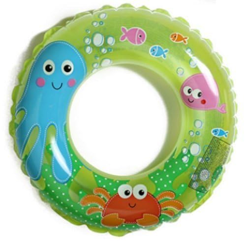 24" Inflatable Transparent Swim Ring - 2 Pack