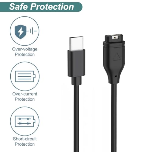 Charger Cable for Garmin Smart Watches - Fast & Durable