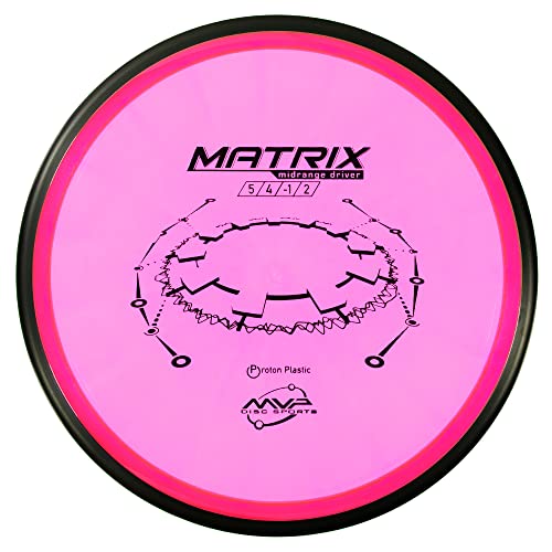 MVP Disc Sports Proton Matrix Disc Golf Midrange 170-175g - Mystery Color, Stable, PDGA Approved