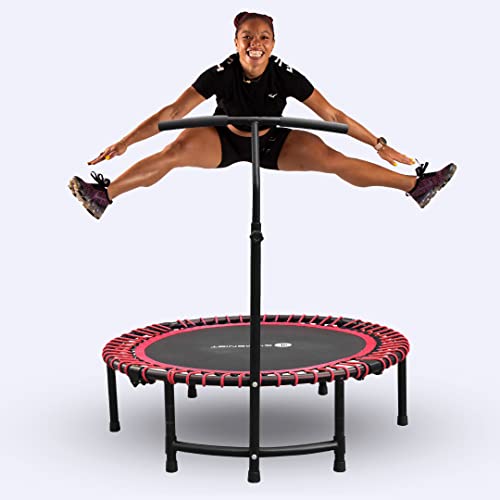 Fitness Trampoline for Adults & Kids - Low Impact Workout