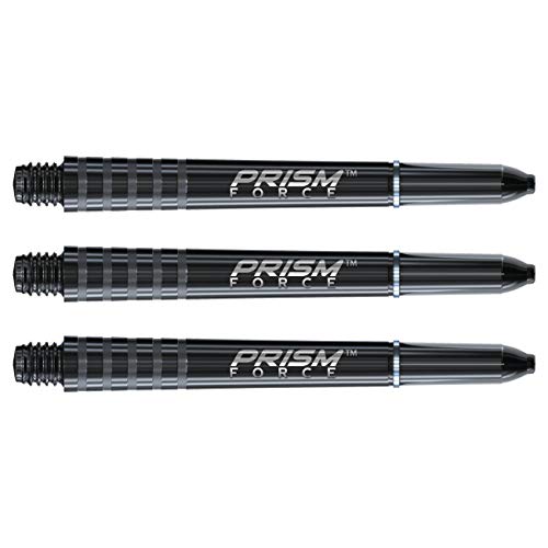Prism Force Polycarbonate Dart Shafts - Medium Length - Black