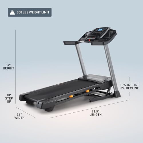 Compact Treadmill for Home Gym with Smart Incline & Cushioning