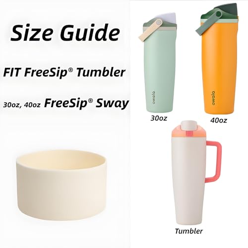 Silicone Water Bottle Boot for 30oz & 40oz Tumblers - Eucalyptus