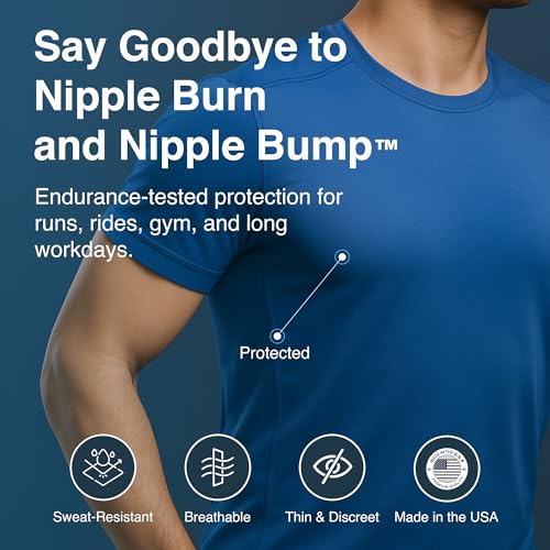 Sports Nipple Covers for Men & Women - Chafing Prevention & Concealment