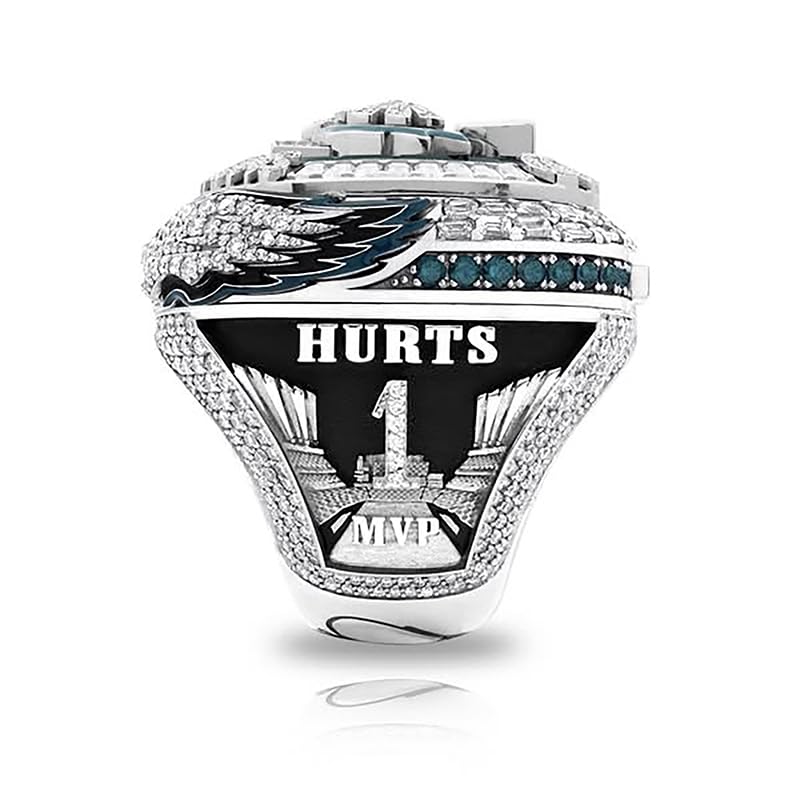 2025 World Championship Football Replica Ring - Collectible Gift for Eagles Fans - Variation 13