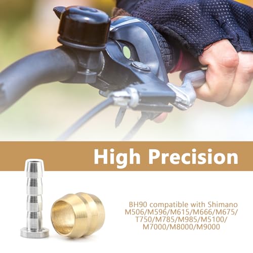 10pcs Bicycle Hydraulic Disc Brake Olive and Barb Inserts - BH90