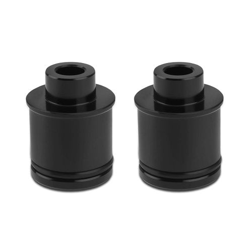 Wshxjzyay 2 Pack Mountain Bike Hub Adapter, Quick Release Hub Converter Adapter, 15 mm to 9 mm Thru Axle Quick Release for Mountain Road Bicycle Cycling Wheel