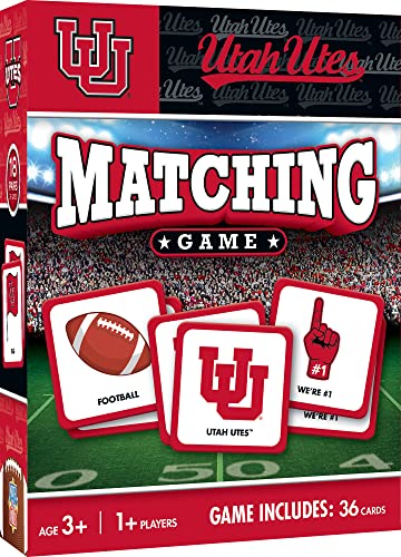 NCAA Matching Game - Utah Utes Edition - Ages 3+