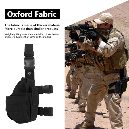 Tactical Toy Pistol Leg Holster - Adjustable Thigh Strap for Kids