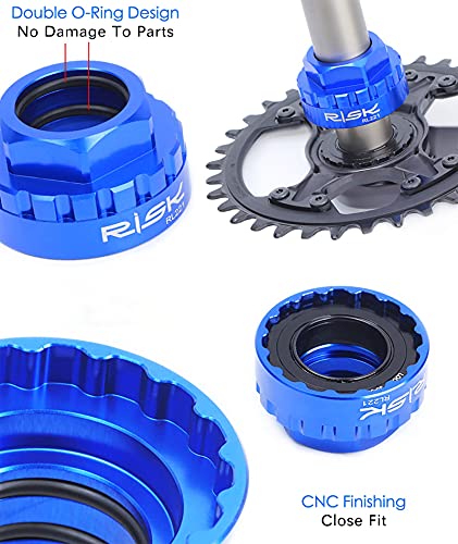 12-Speed Bicycle Chainring Lock Ring Removal Tool by ALEOED