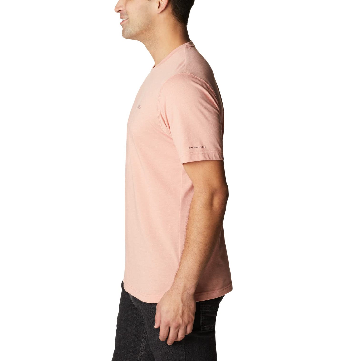 Columbia Men's Big & Tall Thistletown Hills Short Sleeve, Dark Coral Heather, 5X B&T