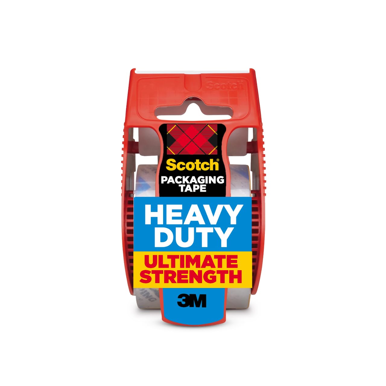 Scotch Heavy Duty Shipping Tape - Clear, 1.88 In. x 27.7 Yd. with Dispenser for Secure Packaging