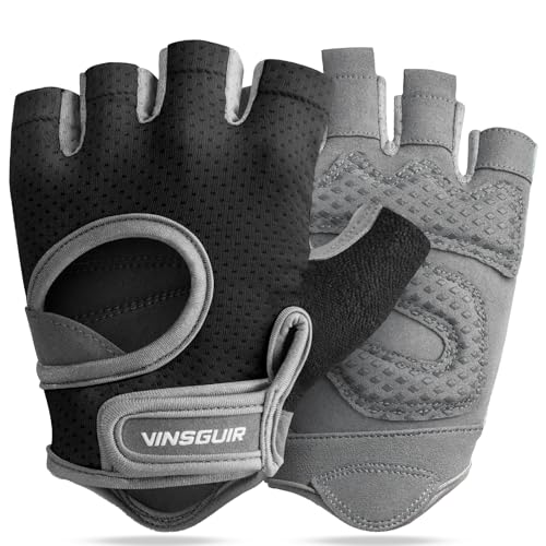 Breathable Weight Lifting Gloves for Men & Women - Extra Grip & Cushion
