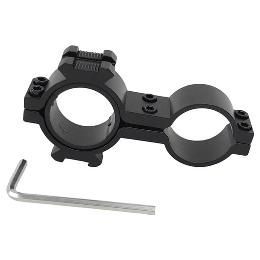 Calitte 25/30mm Flashlight Mount Holder with Stainless Steel Screws