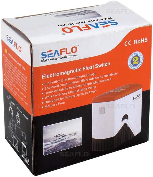 SEAFLO 05-Series Heavy Duty Bilge Pump Float Switch - Reliable Water Level Control