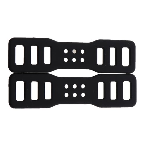 MDXing 4PCS Bicycle Silicone Strap Bicycle Headlight Tail Light Accessory Tripod Cord Leather Strap Bicycle Rubber Strap Used for Connecting Objects Hat Racks Bicycle Grip Seat Stem Valve Stem