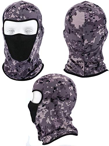 Balaclava Ski Mask - 4 Pack Windproof Full Face Cover - Camouflage