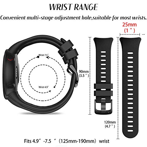 Silicone Sport Watch Band for Forerunner 45 and Swim 2 - Sky Blue