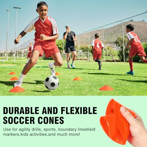 Agility Hurdles Training Set - 5 Hurdles & 10 Cones with Bag