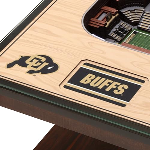 25-Layer StadiumView Lighted End Table - Colorado Buffaloes