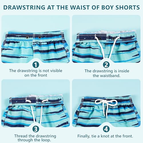 Boys Swim Trunks Toddler Board Shorts for Kids Boy (3-14 Years)