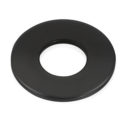 20 PCS 1/2" Black Flat Washer, 1-3/8" Outer Diameter, 304 Stainless Steel Metal Washer for Screws and Bolts