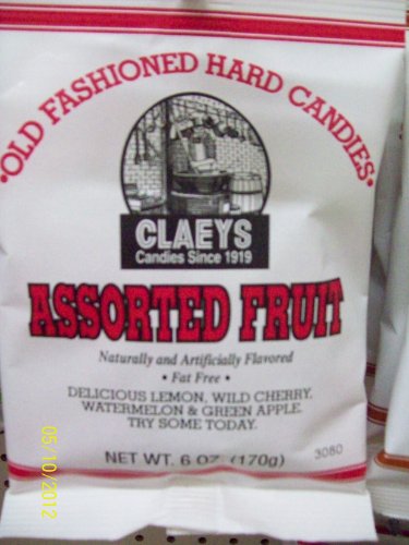 Assorted Fruit Hard Candy - 6oz Bag