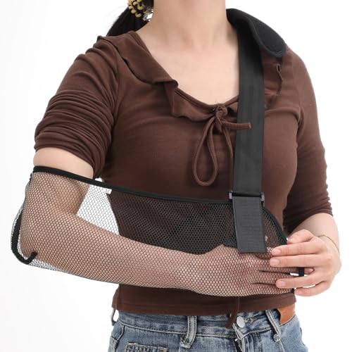 Adjustable Mesh Arm Sling for Shoulder Injury Support
